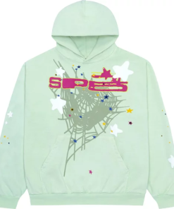 Sp5der Hoodie Mint