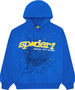 Blue Sp5der Hoodie