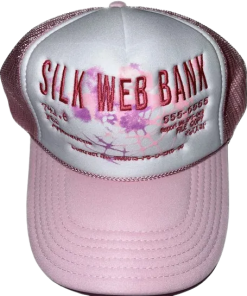 Sp5der Trucker Pink Cap