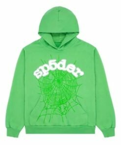 Sp5der Web Hoodie Slime Green