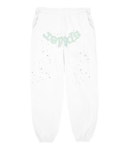 Sp5der Sweatpants Egg Shell