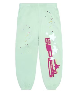 Sp5der SP5 Mint Sweatpants