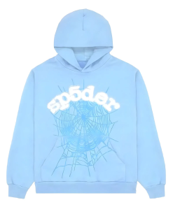 Sp5der Web Hoodie Sky Blue