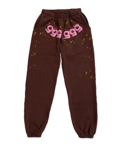 Sp5der Classic Sweatpant Brown