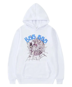 Angel White Sp5der Hoodie