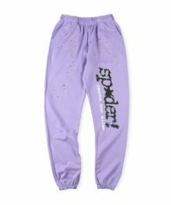 Sp5der purple sweatpant