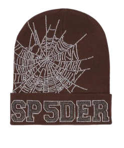 SP5DER Web Beanie Brown