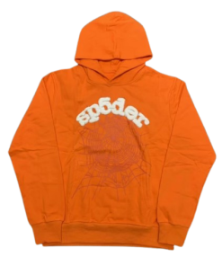 Orange Sp5der Hoodie