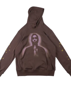 Dark Brown Sp5der Hoodie
