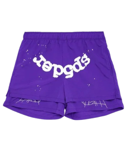 Sp5der Grape Logo Short