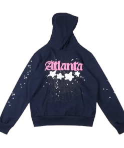 ATLANTA Sp5der Hoodie Black