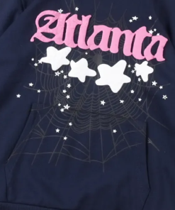 ATLANTA Sp5der Hoodie Black